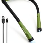 Glocusent LED Neck Reading Light Adjustable Hands Free-0