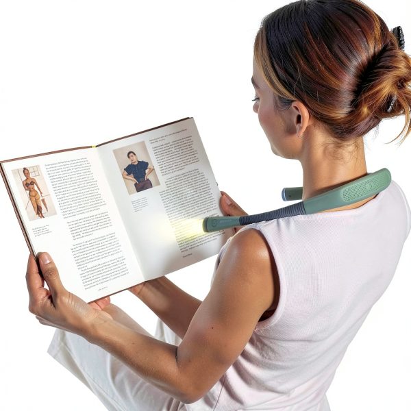 Glocusent LED Neck Reading Light Adjustable Hands Free-1