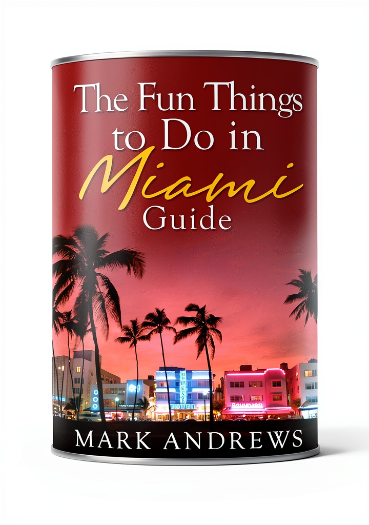 Miami Florida travel guide displayed on a Kindle device