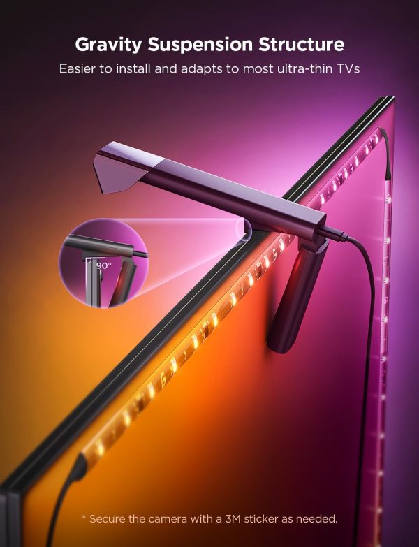 Govee TV LED Strip Lights App Voice Control Multicolor-3