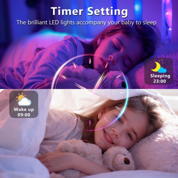 DAYBETTER LED Strip Lights Smart App Control Multicolor-3