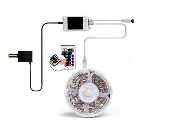 DAYBETTER LED Strip Lights Bluetooth App Remote Control-6