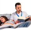 Glocusent LED Neck Reading Light Rechargeable Adjustable for-3