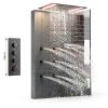 HOMEDEC Brass 3‑Way Shower Diverter Thermostat-1