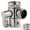 Shower Diverter Valve homfanseec Zinc Alloy 3 Way-0