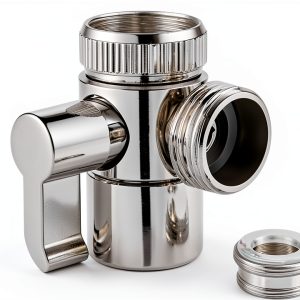 Shower Diverter Valve homfanseec Zinc Alloy 3 Way-0