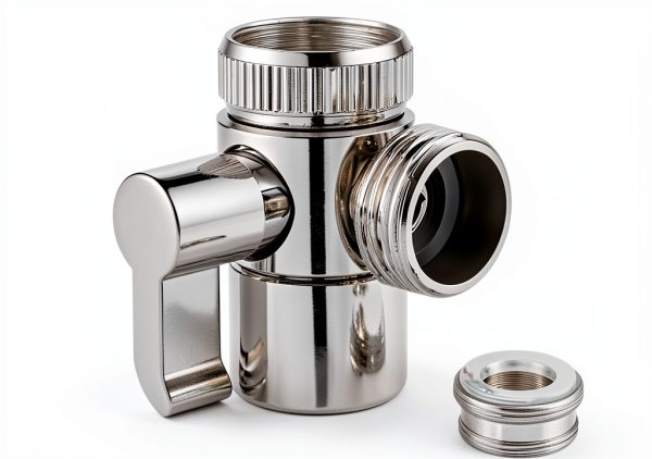 Shower Diverter Valve homfanseec Zinc Alloy 3 Way-0