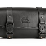 Motorcycle Fork Bag KEMIMOTO Leather Front Mount-0