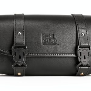 Motorcycle Fork Bag KEMIMOTO Leather Front Mount-0