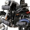 Motorcycle Fork Bag KEMIMOTO Leather Front Mount-5
