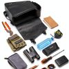 KEMIMOTO Motorcycle Leather Saddlebags Universal Fit-2