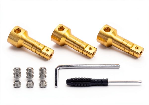 HUTUDAN Brass Shower Valve Extension Stem-1