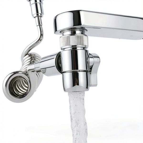 Shower Diverter Valve homfanseec Zinc Alloy 3 Way-2