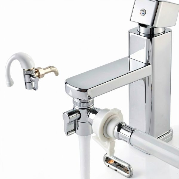 Shower Diverter Valve homfanseec Zinc Alloy 3 Way-5