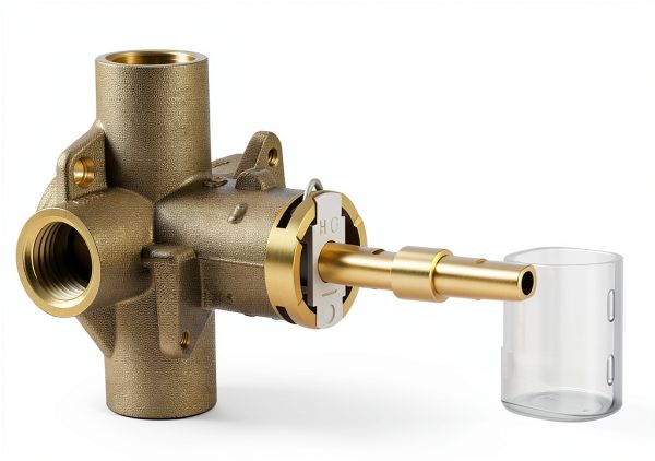 UCDETD Brass Shower Handle Extension Kit Chrome-6