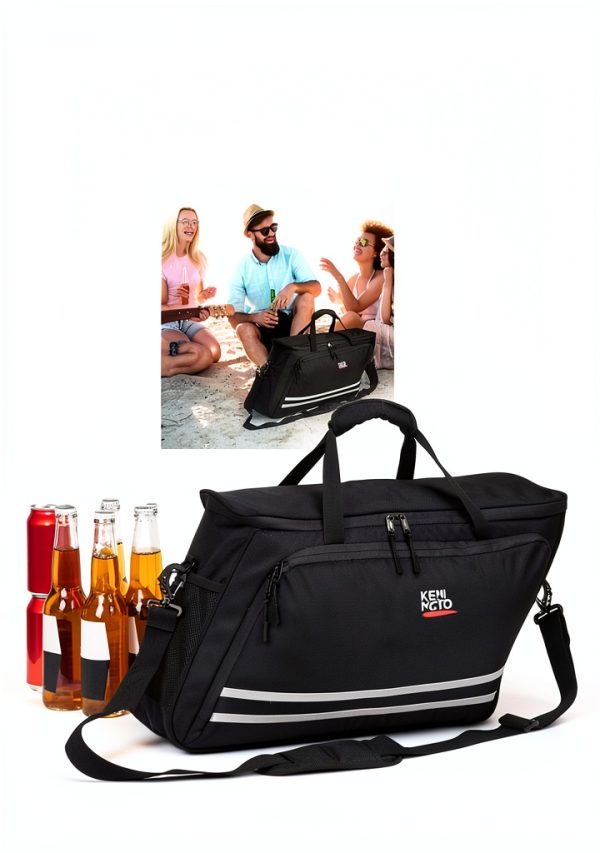 Motorcycle Cooler Bag KEMIMOTO 22L Black Oxford-2