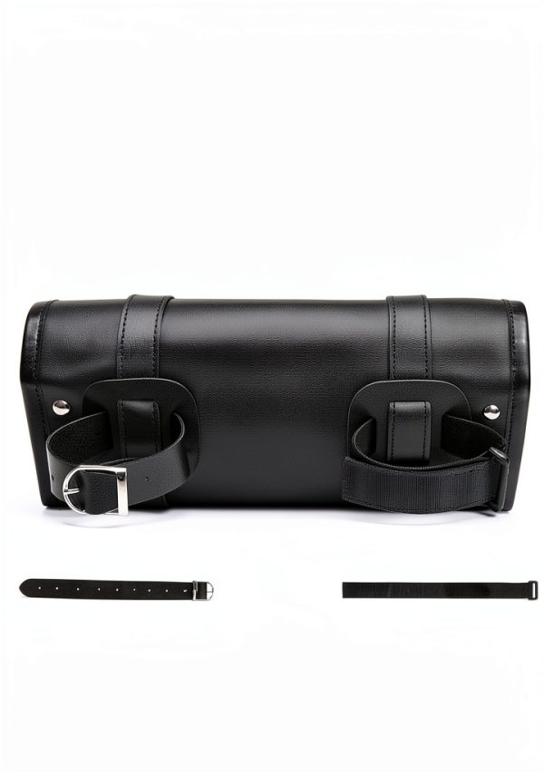 Motorcycle Fork Bag KEMIMOTO Leather Front Mount-2