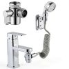 Shower Diverter Valve homfanseec Zinc Alloy 3 Way-4