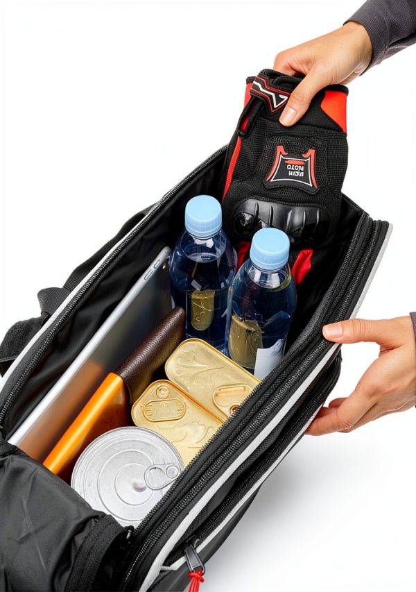Motorcycle Saddlebag KEMIMOTO Waterproof 30L-5