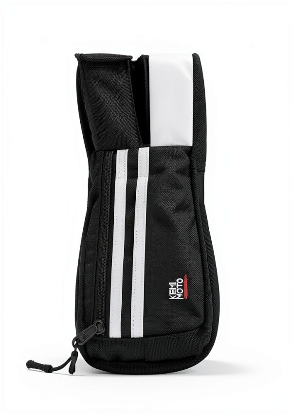 KEMIMOTO Motorcycle Saddlebag Lid Organizer Black Nylon Portable-4