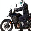 RIDEIRON Motorcycle Tail Bag 5L Waterproof Front Bumper MB8006 Black-1