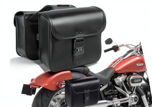 Motorcycle Saddlebags Nomad Leather 15L Waterproof Universal Fit-0