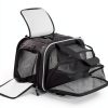 KEMIMOTO Motorcycle Pet Carrier Dual‑Use Dog Bag Expandable Mesh 201BK-5