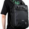Motorcycle Saddle Bag Rhinowalk 20L Black Waterproof Modular Pannier-6