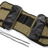 DesirePath Canvas Leather Motorcycle Saddlebag Large-5