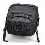 Motorcycle Saddle Bag Rhinowalk 20L Black Waterproof Modular Pannier-0