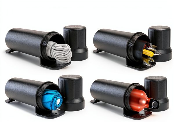 MotoGear Motorcycle Tool Tube High‑Density PP Waterproof Canister-2