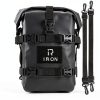 RIDEIRON Motorcycle Tail Bag 5L Waterproof Front Bumper MB8006 Black-0