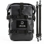 RIDEIRON Motorcycle Tail Bag 5L Waterproof Front Bumper MB8006 Black-0
