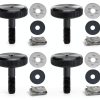 Saddlebag Security Kit Fenrir Frame Mount for Harley Touring Black-0