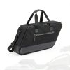 Motorcycle Saddlebag Insert HODRANT Black Leather/Nylon Orange Lining-6