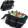 Leakproof Motorcycle Saddlebag Cooler Bag, Insulated Saddle Bag Insert Cooler Compatible with Harley Davidson 1993-2022 Touring Hard Saddlebag, Waterproof Motorcycle Beverage Cooler Bag, 1 Bag-0