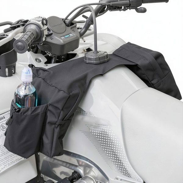 ATV Tank Top Bag BELOMI Waterproof Saddle Bag Black Universal Fit-1