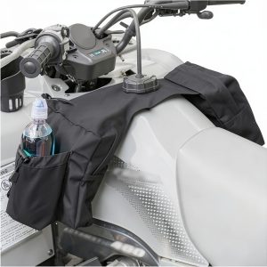 ATV Tank Top Bag BELOMI Waterproof Saddle Bag Black Universal Fit-0