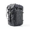 Rhinowalk Motorcycle Tail Bag, Travel Luggage Bags, Waterproof Rear Carrier, Motorcycle Rear Seat Bag Backpack, Rear Rack Trunk - Black 15L-1