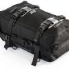 Rhinowalk Motorcycle Tail Bag, Travel Luggage Bags, Waterproof Rear Carrier, Motorcycle Rear Seat Bag Backpack, Rear Rack Trunk - Black 15L-0